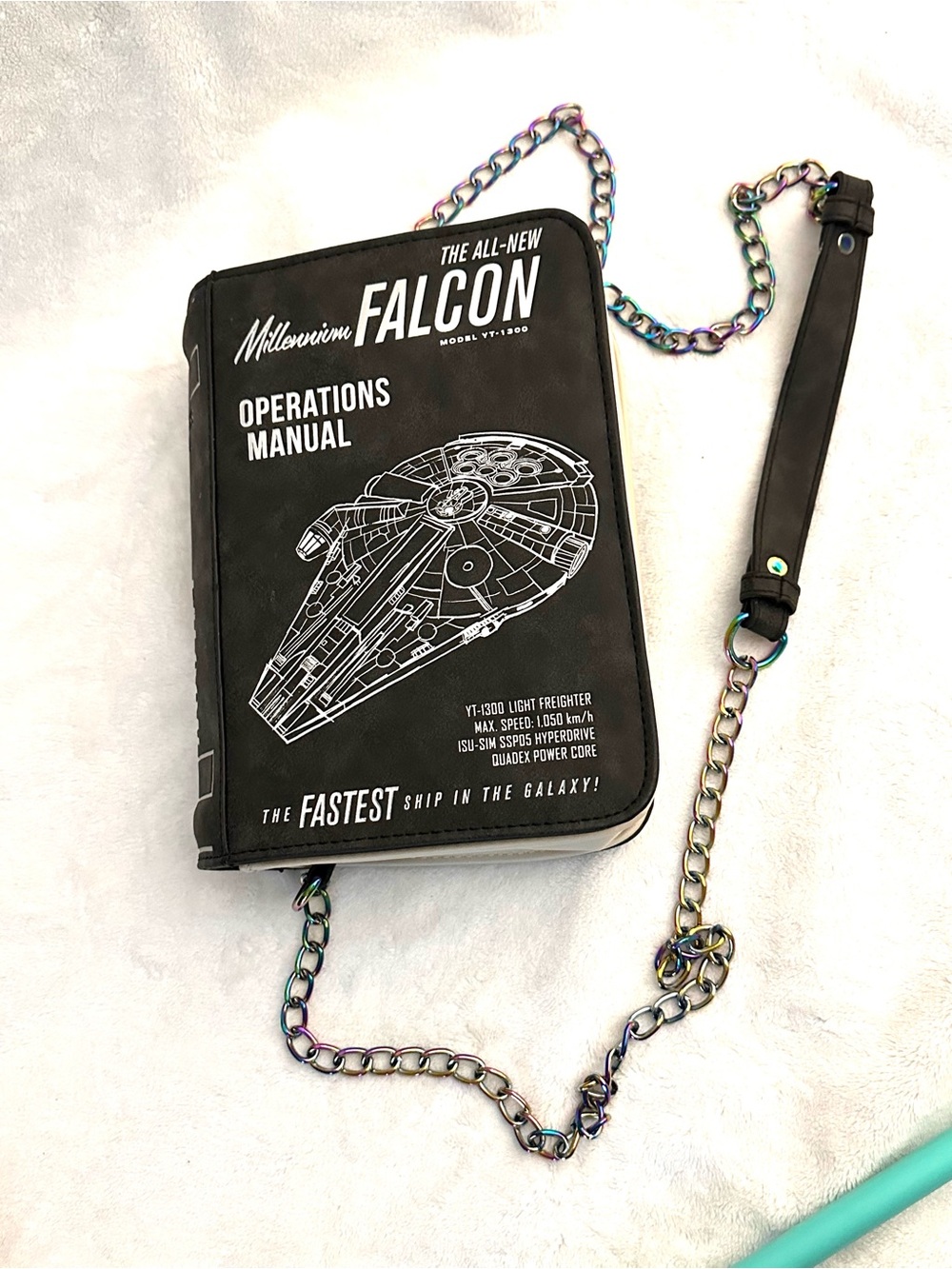 Star Wars Han Solo‎ Millenium Falcon Operations Manual Bag Purse